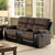 Furniture Of America Hadley Brown/Black Transitional Loveseat With Console Model CM6870-LV