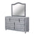 Furniture Of America Alzir Gray Glam Dresser Model CM7150D