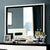 Furniture Of America Rutger White/Black Contemporary Mirror Model CM7292M