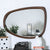 Furniture Of America Fulton Dark Oak/Dark Walnut Rustic Curved Mirror Model CM7363IM