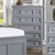 Furniture Of America Castlile Gray Transitional Chest, Gray Model CM7413GY-C