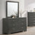 Furniture Of America Alison Dark Walnut Contemporary Dresser, Dark Walnut Model CM7416GY-D