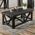 Furniture Of America Halton Hills Charcoal Rustic Coffee Table, Charcoal Model EM4001DG-C