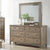 Furniture Of America Anneke Wire-Brushed Warm Gray Transitional Dresser Model FOA7173D