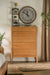 Furniture Of America Willamette Light Oak Mid-Century Modern 5-Drawer Chest Model FOA7602C-5D