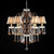 Furniture Of America Juliet Golden Brown Traditional Ceiling Lamp, Hanging Crystal Model L95113H