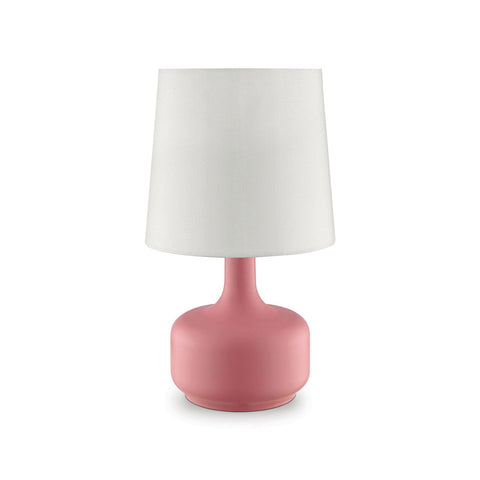 Furniture Of America Farah Pink Contemporary 17"H Matte Pink Table Lamp Model L9819PK