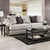 Furniture Of America Picotee Light Gray/Black Transitional Sofa, Light Gray Black Model SM1279-SF