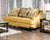 Furniture Of America Viscontti Gold/Gray Traditional Loveseat, Gold Model SM2201-LV