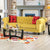 Furniture Of America Eliza Royal Yellow/Red Glam Sofa Model SM2284-SF