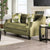 Furniture Of America Kaye Green Transitional Loveseat Model SM2684-LV