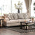 Furniture Of America Jaylinn Light Brown Transitional Sofa Model SM3074-SF