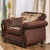 Furniture Of America Tabitha Brown/Gold Traditional Chair, Brown Model SM6109-CH