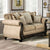 Furniture Of America Joselyn Tan/Brown Traditional Loveseat Model SM6212-LV