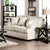 Furniture Of America Zayla Golden Ivory Transitional Loveseat Model SM6223-LV
