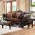 Furniture Of America Elpis Brown/Espresso Traditional Loveseat Model SM6404-LV