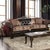 Furniture Of America Quirino Burgundy/Dark Brown Traditional Sofa Model SM6415-SF