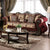 Furniture Of America Matteo Burgundy/Brown Traditional Sofa Model SM6433-SF