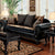 Furniture Of America Theodora Tan/Black Traditional Sofa Model SM7505N-SF