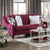 Furniture Of America Jillian Plum/Ivory/White Transitional Sofa Model SM8016-SF