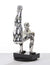 Modrest SZ0173 Modern Silver Gymnast B Sculpture
