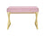 ACME Coleen Pink & Gold Finish Vanity Desk Model AC00896