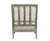ACME Saraid Beige Linen & Gray Oak Finish Accent Chair Model AC01165