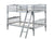 ACME Homestead Gray Finish Twin/Twin Bunk Bed Model BD00864