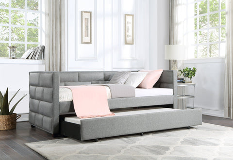 ACME Ebbo Gray Fabric Daybed Model BD00955