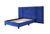 ACME Damazy Blue Velvet Queen Bed Model BD00973Q