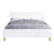 ACME Gaines White High Gloss Finish Queen Bed Model BD01034Q