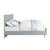 ACME Gaines Gray High Gloss Finish Queen Bed Model BD01040Q