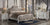 ACME Versailles II Vintage Gray PU & Bone White Finsih Queen Bed Model BD01323Q