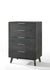 Nova Domus Soria Modern Grey Wash Chest