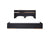 Modrest Cartier Modern Black & Rose Gold Bed & Nightstands