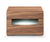 Modrest Ceres Contemporary LED Walnut Nightstand