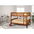 Furniture Of America Catalina Oak Cottage Twin Twin Bunk Bed Model CM-BK606A-BED