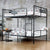 Furniture Of America Olga Antique Black Industrial Full Full Bunk Bed Model CM-BK913FF-BED