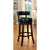 Furniture Of America Shirley Dark Oak/Black Transitional 24" Bar Stool Model CM-BR6251BK-24-2PK