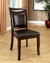 Furniture Of America Woodside Dark Cherry/Espresso Transitional Side Chair (2 In Box) Model CM3024SC-2PK