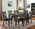 Furniture Of America Cilgerran Gray/Dark Gray Transitional 7-Piece Dining Table Set Model CM3153GY-T-7PC