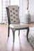 Furniture Of America Amina Gray Transitional Side Chair (2 In Box) Model CM3219GY-SC-2PK