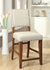 Furniture Of America Sania Rustic Oak Rustic Counter Height Chair (2 In Box) Model CM3324PC-2PK