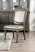 Furniture Of America Alpena Gray/Silver Transitional Side Chair (2 In Box) Model CM3350GY-SC-2PK