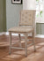 Furniture Of America Ledyard Rustic Natural Tone Rustic Counter Heightside Chair (2 In Box) Model CM3576PC-2PK