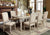 Furniture Of America Holcroft Antique White/Ivory Transitional 7-Piece Dining Table Set Model CM3600T-7PC