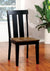Furniture Of America Alana Antique Oak/Black Transitional Side Chair (2 In Box) Model CM3668SC-2PK