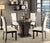 Furniture Of America Manhattan Gray Contemporary Round Dining Table Model CM3710GY-RT-TABLE