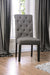 Furniture Of America Alfred Antique Black/Gray Rustic Side Chair (2 In Box) Model CM3735GY-SC-2PK