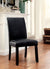 Furniture Of America Grandstone Black Transitional Side Chair (2 In Box) Model CM3823BK-SC-2PK